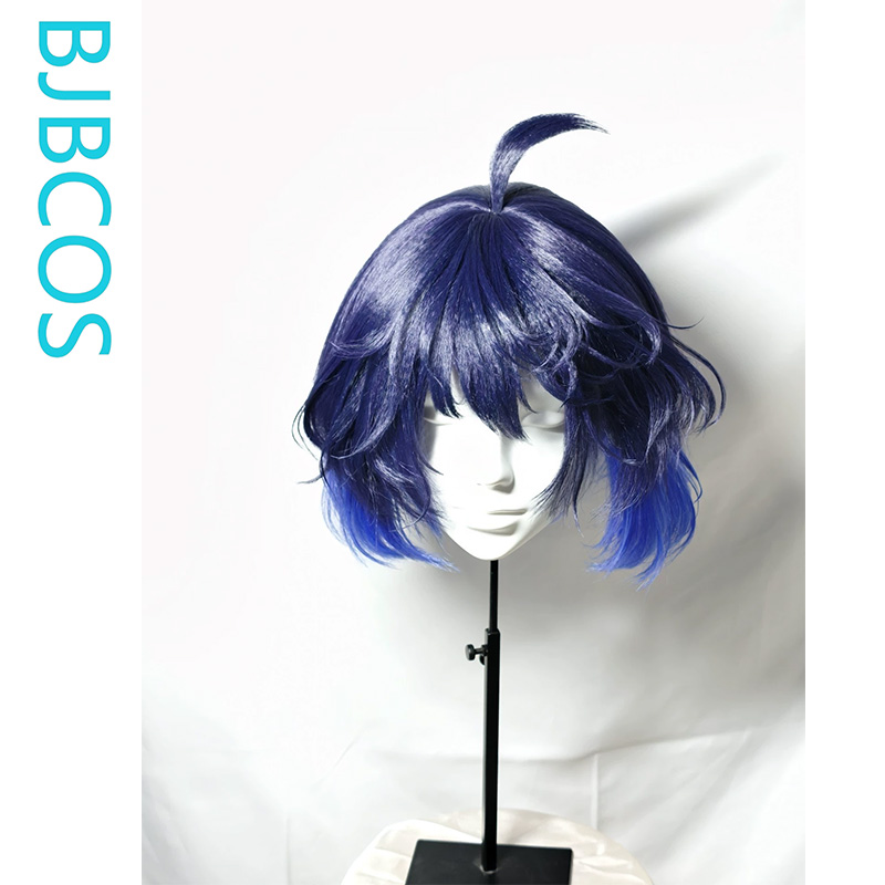 Anime Cosplay Blue Hair - [Peruka w stylu] Peruka do cosplayu