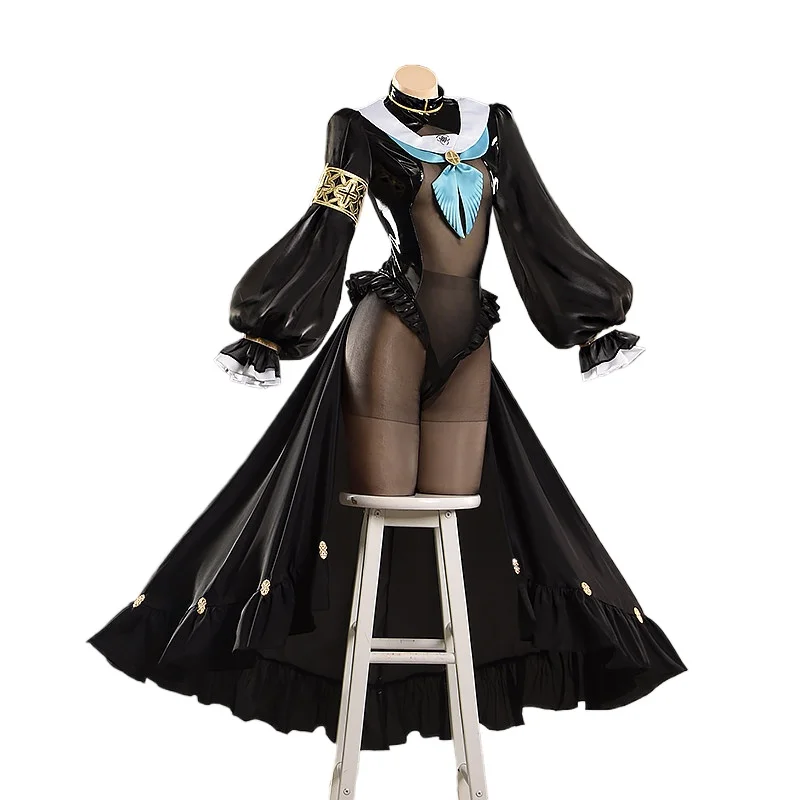 Anime Cosplay Jumpsuit - Seksowny kostium zakonnicy z Blue Archive,