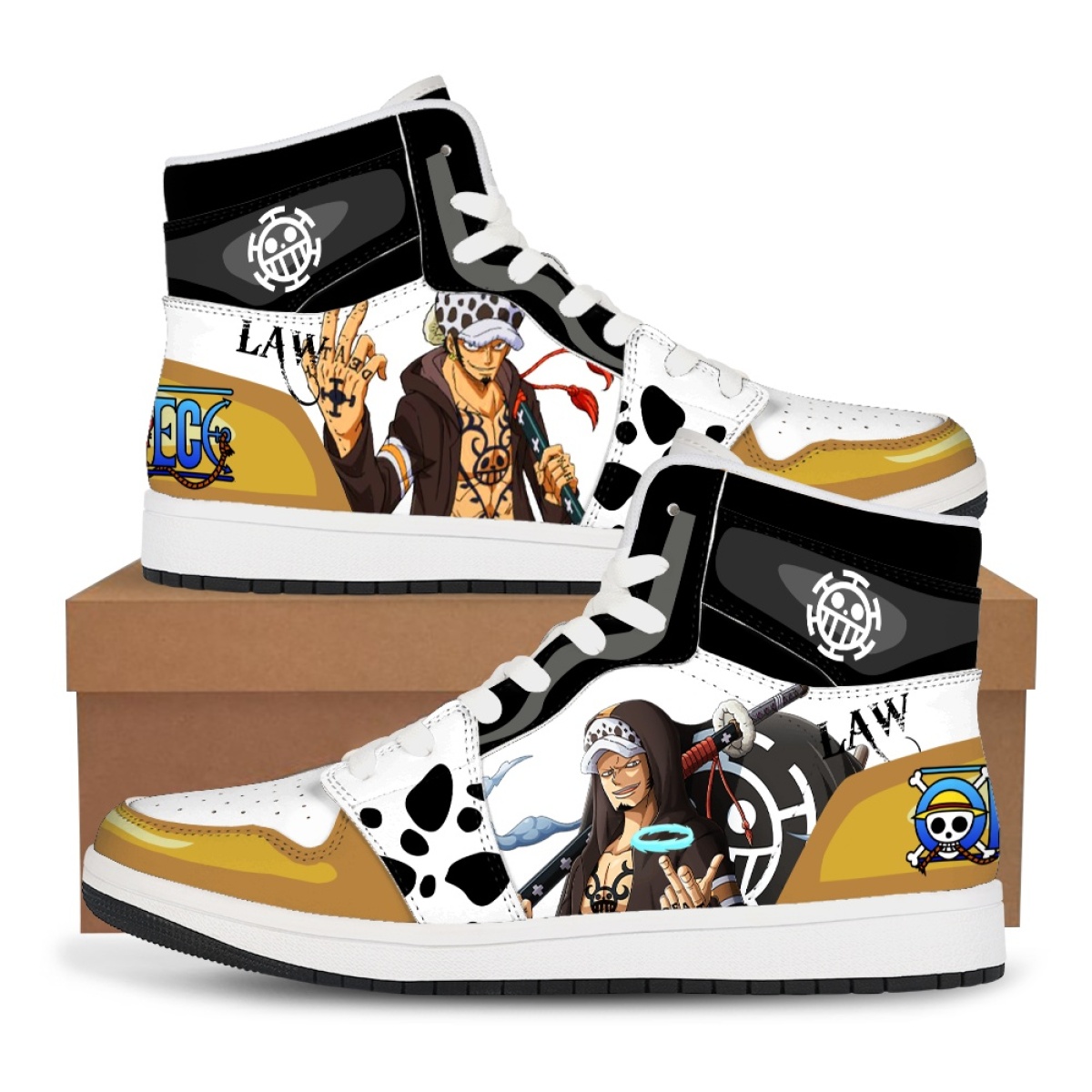 Anime Cosplay Couple - Buty sportowe z motywem z anime