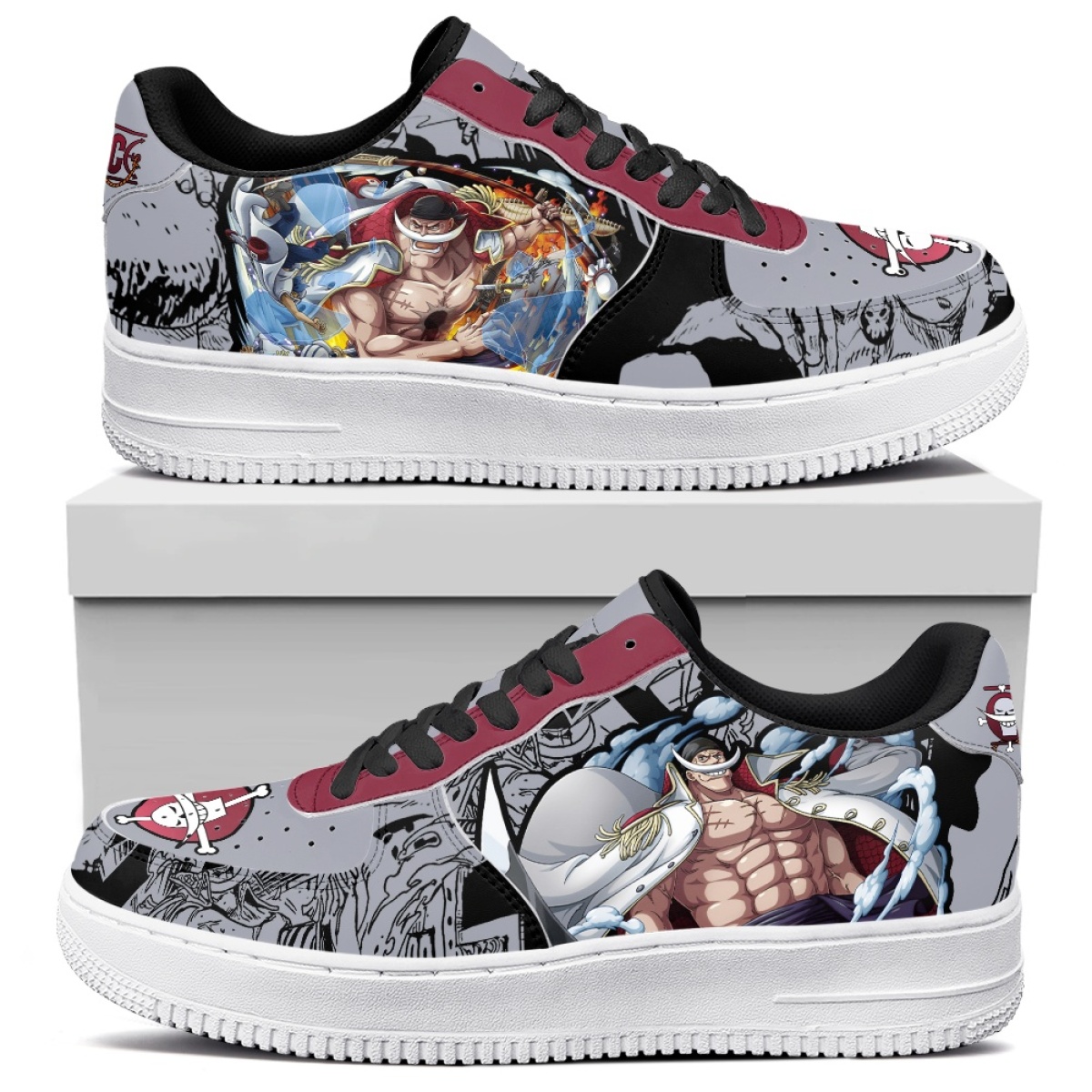 Anime Cosplay Couple - Buty sportowe One Piece Anime dla