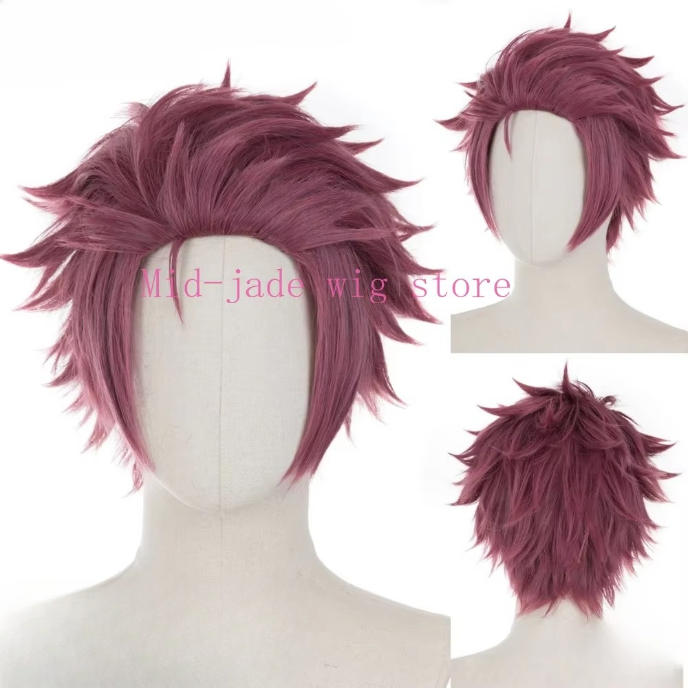 Anime Cosplay Blue Hair - Peruka Cosplay Sae Itoshi, niebiesko-czarna, krótkie