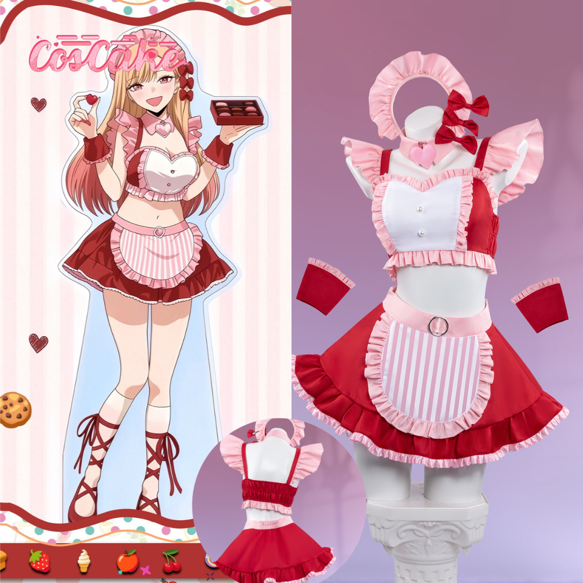 Kostium cosplay Marin Kitagawa – Kitagawa Anime Cosplay recenzja i cena