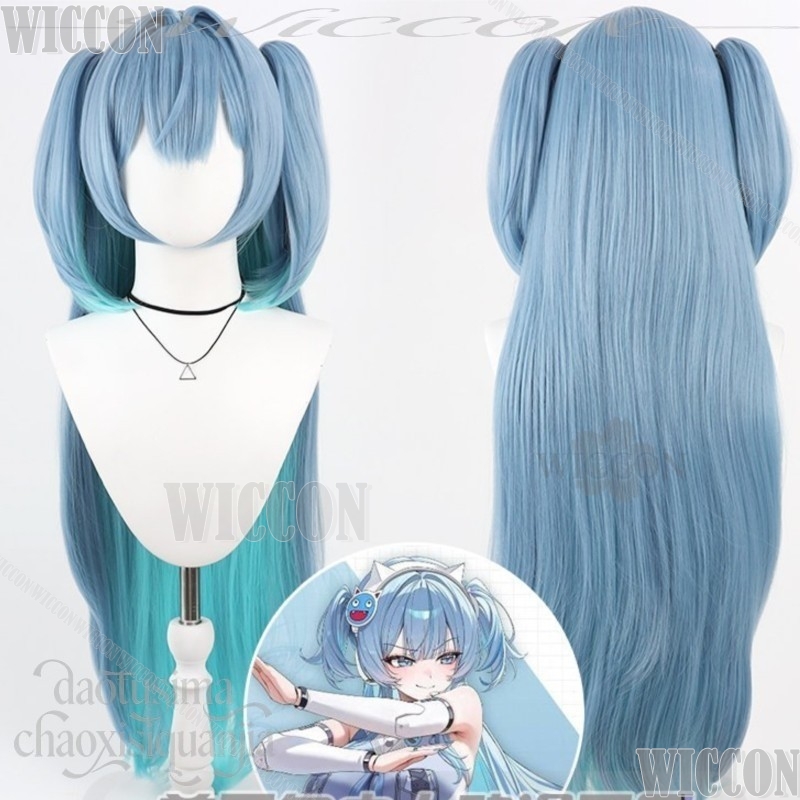 GODDESSS Gra VICTORYSS Cosplay – Anime Cosplay Blue Hair recenzja i cena